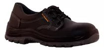 Botin Zapato Negro Seguridad Worksafe Punta Acero N34-46