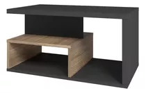 Mesa Ratona - De Centro - Muebles Web - Living - Mes6000 - Negro/oak