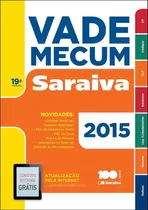 Vade Mecum Saraiva - 2015 - 19ª Edição - Capa Dura
