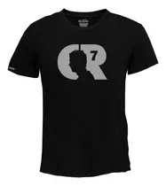 Camiseta Cristiano Ronaldo Silueta Deporte Futbol Hombre Bto