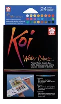 Koi Acuarelas Caja De Boceto X 24