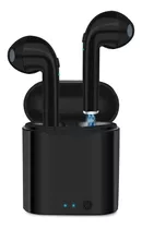 Auriculares Inalámbricos Bluetooth I7s Tws Para iPhone Android, Color Negro, Color De Luz Coloreada