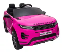 Auto Range Rover Evoque Con Licencia Rosado Kidscool