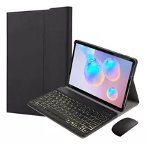 Funda Teclado Ratón Para Lenovo Tab M10 Fhd Plus Tb-x606f