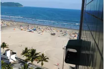 Kitnet - Frente Mar - Praia Grande - Vila Guilhermina - Apto - Temporada - Locação