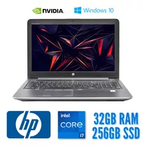 Notebook Hp Zbook 15 G3 - I7 6820hq - 32gb 256ssd - Seminovo