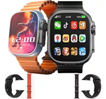 Smartwatch Android 4g Com Chip Wifi Gps Celular De Pulso +nf