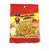 Monedas De Chocolate Bolsa 100 Unidades 250 Grs