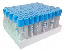 Tubos Vacutainer Citrato Sodio 3,2% 10ml. Tapa Celeste 100u.