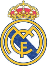 Parche Real Madrid Aplique Textil Pegar Con Plancha