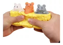 Jogo Esconde Queijo Ratinho Anti-stress 939 - Shiny Toys