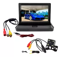 Kit Pantalla Rebatible Monitor 4.3 Y Camara Marcha Atras Rca