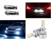 Kit Lámparas Luces Cree Led Auto Luz Posicion Matricula