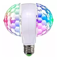 Lampara Led Color Rgb Giratoria Luces Efectos Fiestas Dj