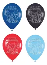 Globos Bombas Spidey Y Sus Amigos Impresos X20u Premium Mate