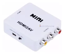 Adaptador Convertidor Hdmi 1080p A 3 Rca Audio Video Av Hdtv