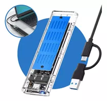 Case Ssd Externo M2 Nvme Sata Tipo C Usb 3.1 M E B+m 10gbps