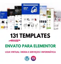 131 Templates Wordpress E Elementor Para Moda, Loja Virtual