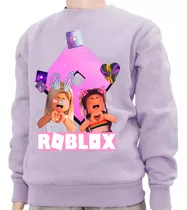 Buzo Algodon Felpa Roblox Niñas En Tres Hermosos  Diseños 