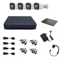 Kit 4 Camaras + Dvr 16 Canales + Disco Ssd + Accesorios Cctv