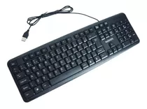 Teclado Exbom Bk-102 Qwerty Português Brasil Cor Preto