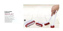 Set X 4 Cepillos Limpiadores Rojos - Dupree - Oferta