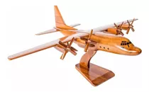 Hecho Mano Madera C130 Hercul Modelo Avion - Helicoptero