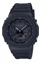 Reloj Casio G-shock Ga-2100-1a1dr Hombre Color De La Correa Negro Color Del Bisel Negro Color Del Fondo Negro