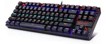 Teclado Para Juegos Redragon K552 Mechanic Red Switch Led Rg