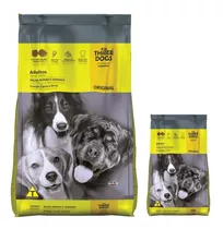 Three Dogs Original Raza Mediana 20+3kg Con Regalo