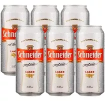 Six Pack Cerveza Schneider Rubia Pack X6 473ml