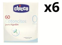 Hisopos De Algodón Puro | 60 Unds | Chicco