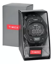 Relógio Timex Ironman Masculino Digital Esportivo Tw5m48600 Cor Da Correia Preto Cor Do Bisel Preto Cor Do Fundo Preto