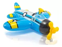 Bote Infantil Inflável Avião Com Pistola De Água - Intex