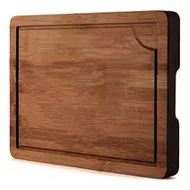 Tabla Picar Y Cortar Carne Verduras De Madera 38 Cm