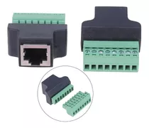 Adaptador Rj45 Para Bornes Com Parafusos