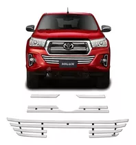 Sobre Grade Nova Hilux 2019 19 Aço Inox Cromada Filetada Max