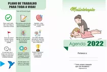 Arquivo De Agenda Massoterapia 2022 - Corel Draw, Pdf