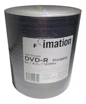 Dvd X 100 Unidades Imation Printable - Envio X Mercadoenvios