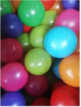 Pelotas Plásticas De Colores Para Piscina X 100 