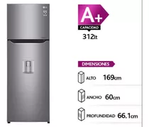 Refrigerador Inverter Nofrost LG Gt32wppdc Freezer 305l 220v