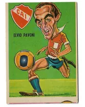Figurita Independiente Tarjeton Futbol Sport 1967 65 Pavoni