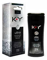Lubricante Gel Íntimo De Silicona K-y Ultra 50g Ky Black