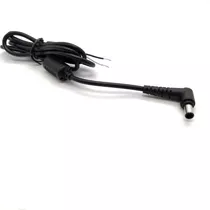 Ficha Plug Macho Y Cable P/ Cargador Sony Vaio