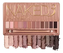 Urban Decay Naked3 Eyeshadow Palette, 12 Versatiles Tonos Ro