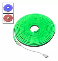 Rollo De Cinta Led Neón Flexible Rgb 5m Neon-flex