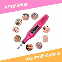 Lixadeira Unha Lixa Eletrica Profissional Bloco Motor Bivolt