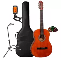 Kit Violão Acústico Giannini S14 Aço + Capa Afinador Suporte