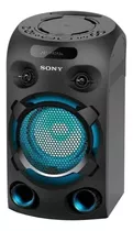 Equipo De Audio Sony Para Fiesta Con Bluetooth - Mhc-v02 Color Negro