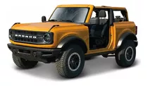 Ford Bronco Wildtrak  2021 Escala 1:18 Replica Maisto 